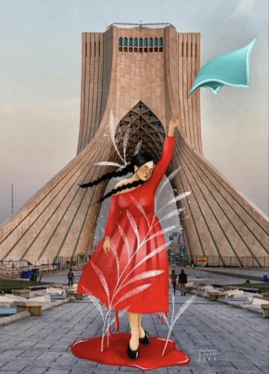 Iran Revolution Art No. FdI2xMDaEAAE5-S