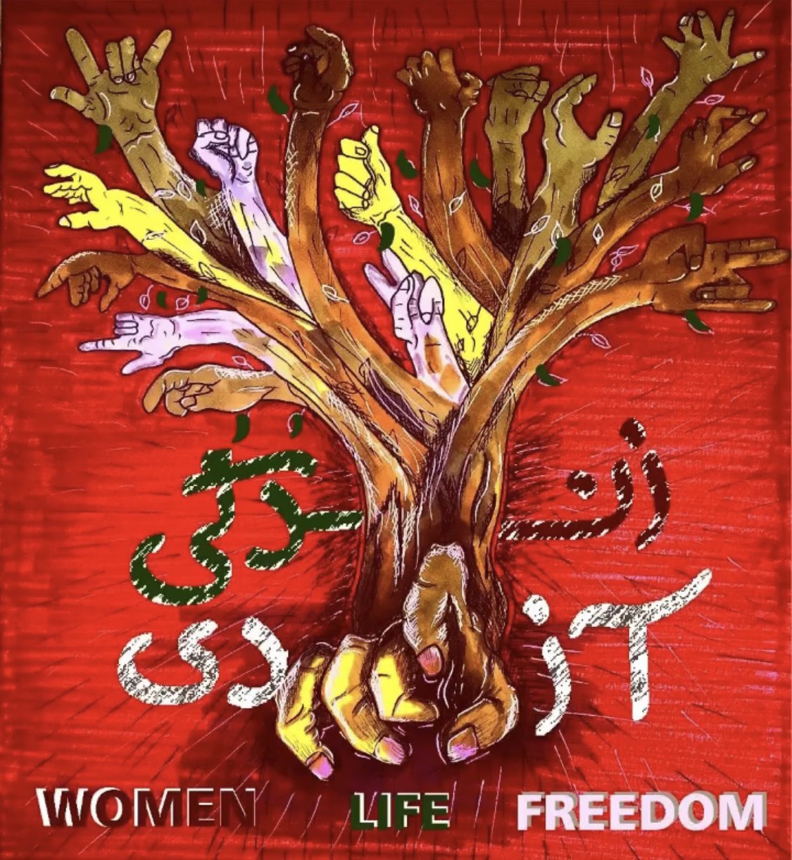 Iran Revolution Art No. FeylQyAXEAI0YJF