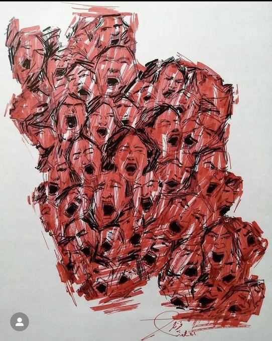 Iran Revolution Art No. FfGPMGJWYAImT0m