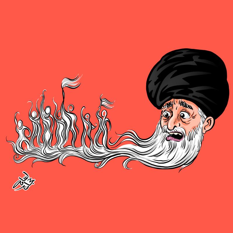 Iran Revolution Art No. FgLTigzXwAAUc6c
