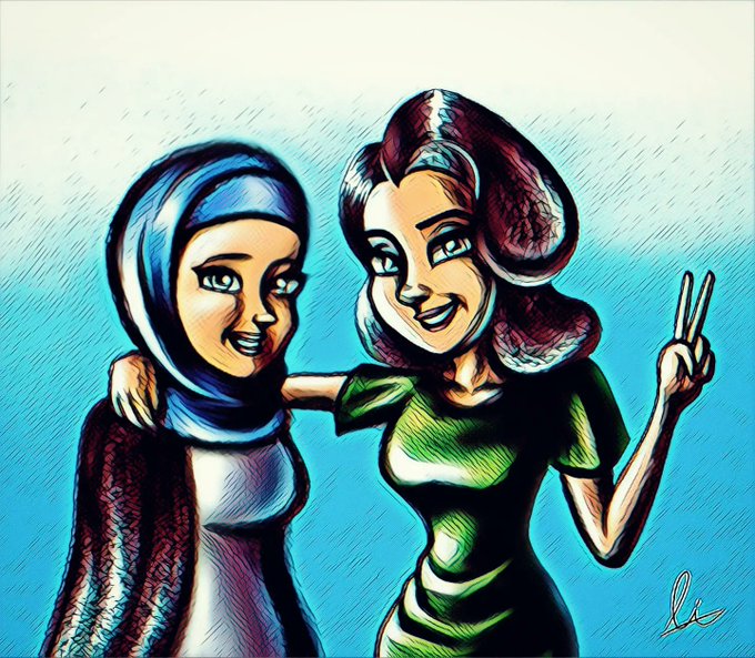 Iran Revolution Art No. FgV8z3KUYAEpry_