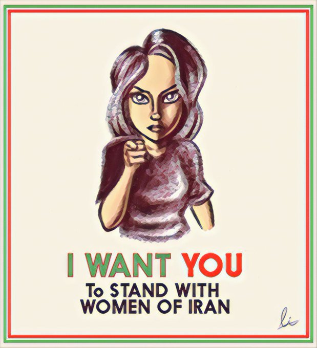 Iran Revolution Art No. FhRGE_3WYAAeiqZ