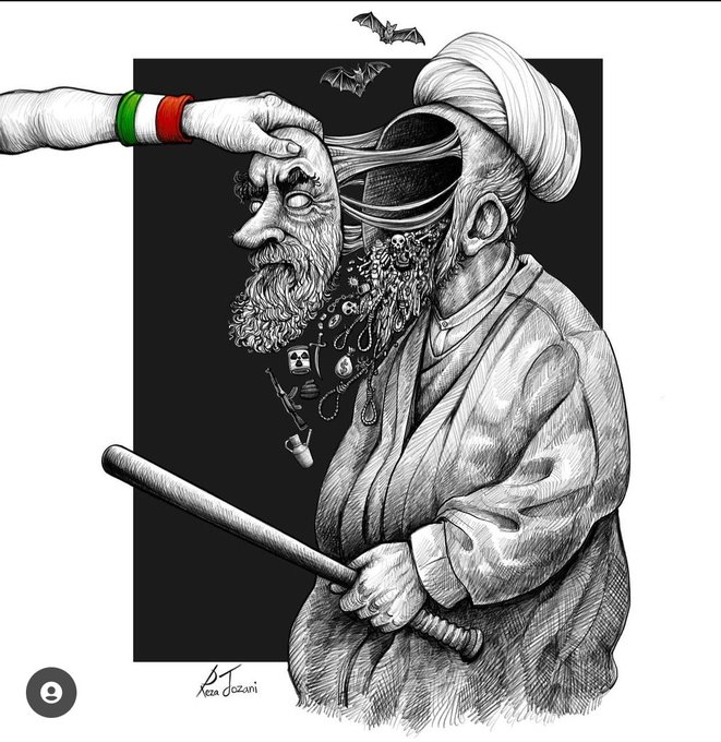 Iran Revolution Art No. Fhok2kVWYAAXWZN