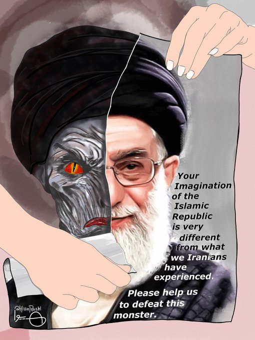 Iran Revolution Art No. Fka9DPTWQAEHkCL