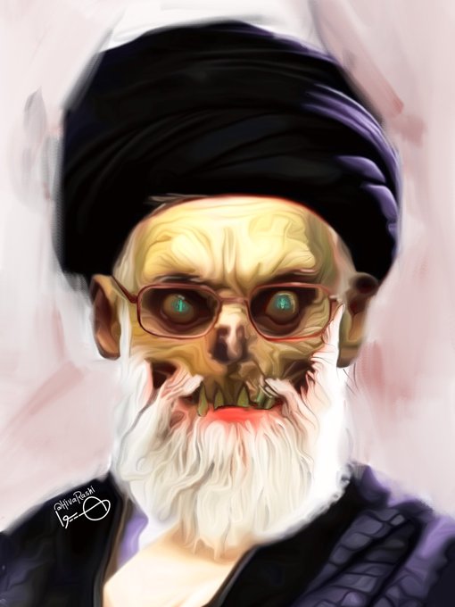 Iran Revolution Art No. FlZoaYMWYAQzxPq