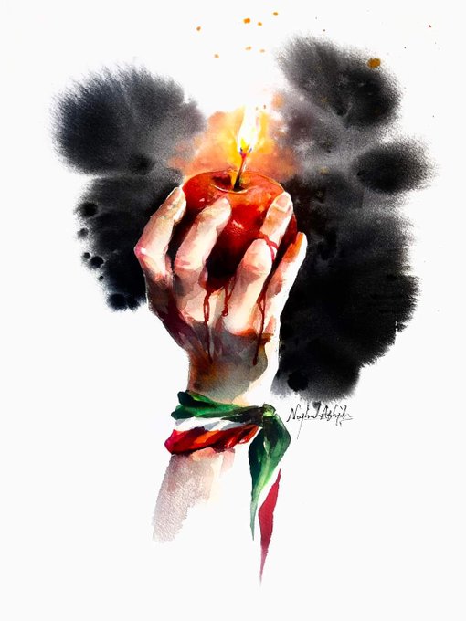 Iran Revolution Art No. Friyud7acAE-TNN