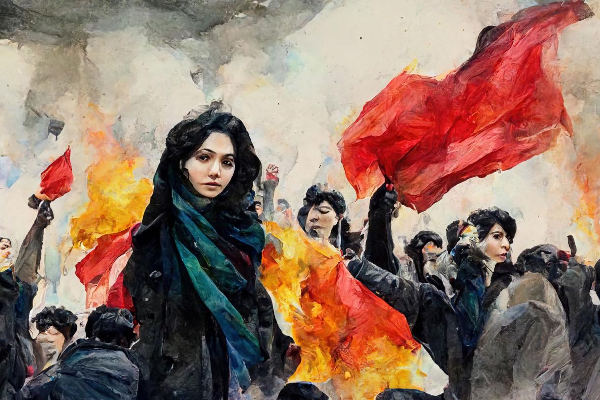 Iran Revolution Art No. Fugihuihbdheri1