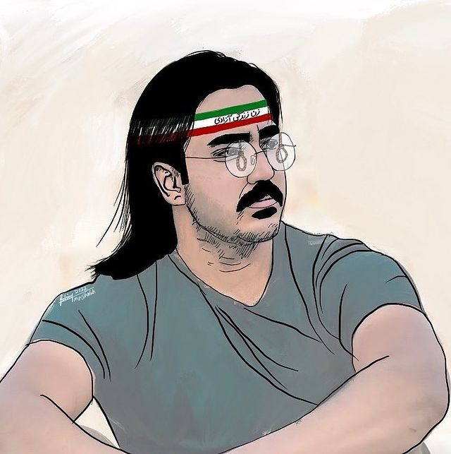 Iran Revolution Art No. 316931348_224019019961737_5670516206210228729_n