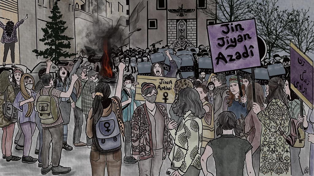 Iran Revolution Art No. Fcbb1-s1300-c85