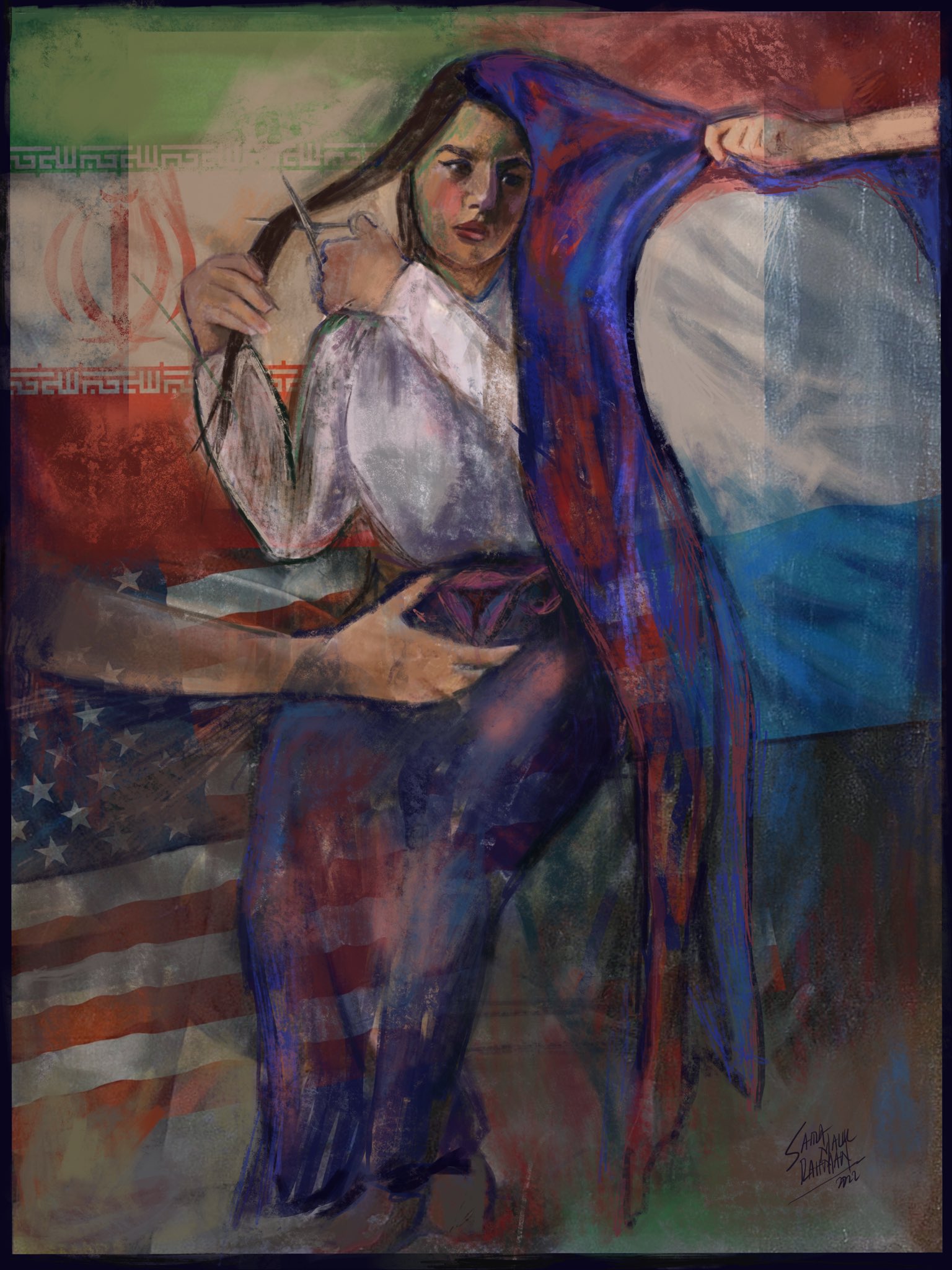 Iran Revolution Art No. Fd_h9MUX0AA5ZiS
