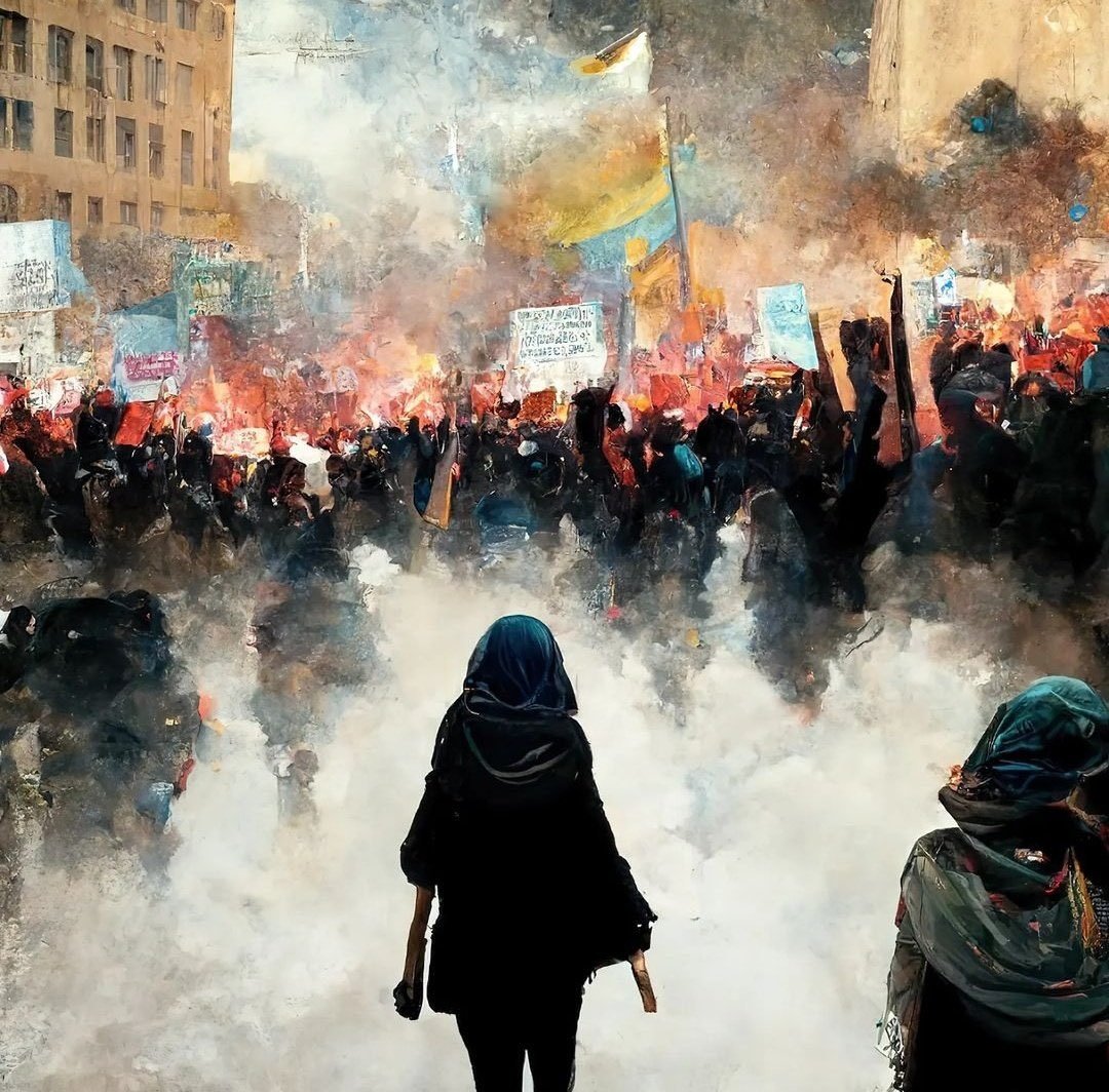 Iran Revolution Art No. FdlNcJtWAAQBsB0