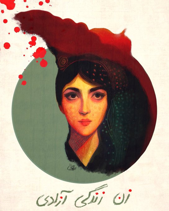 Iran Revolution Art No. Fdm636oWIAAH8h0
