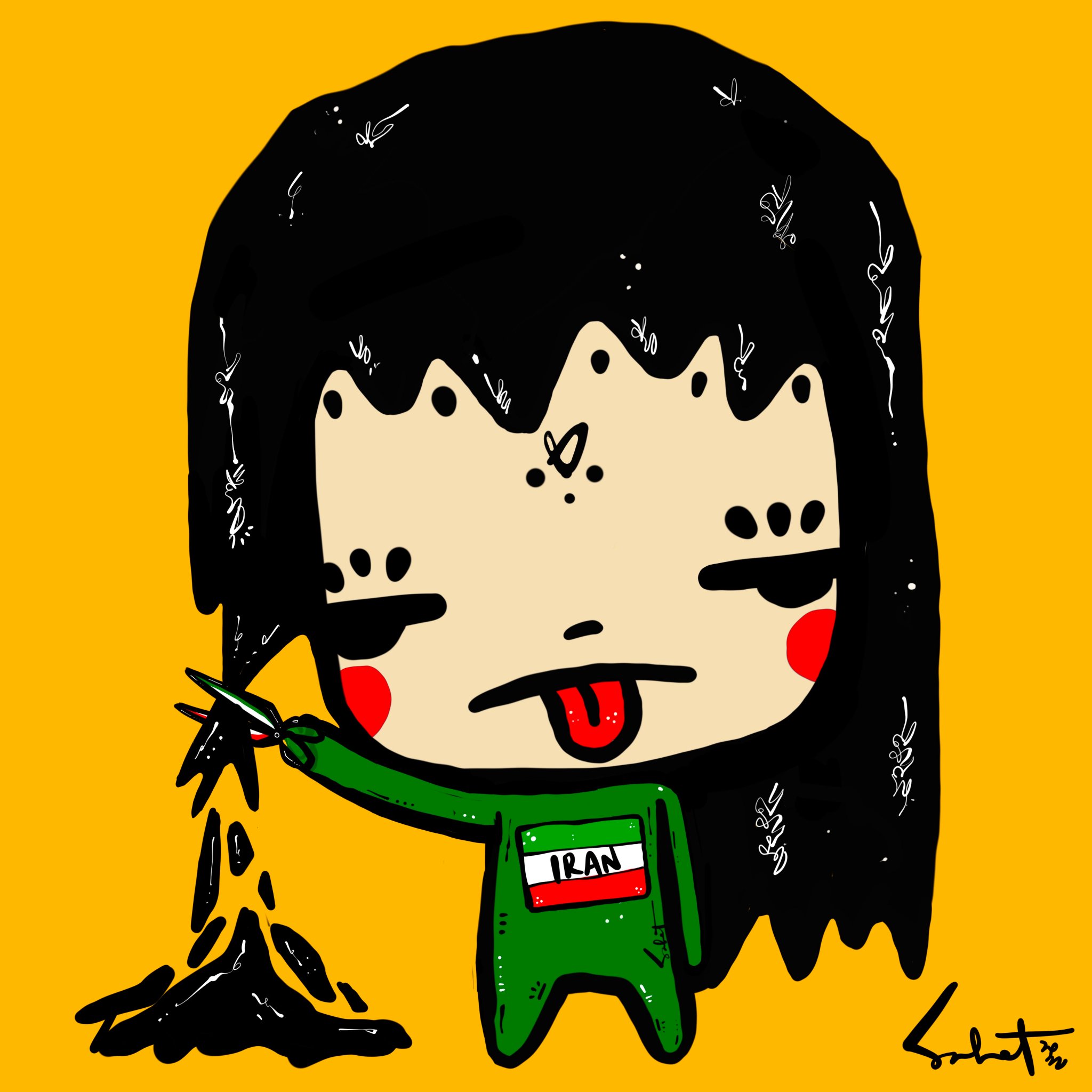 Iran Revolution Art No. FdtOqNzXoAEdBt0
