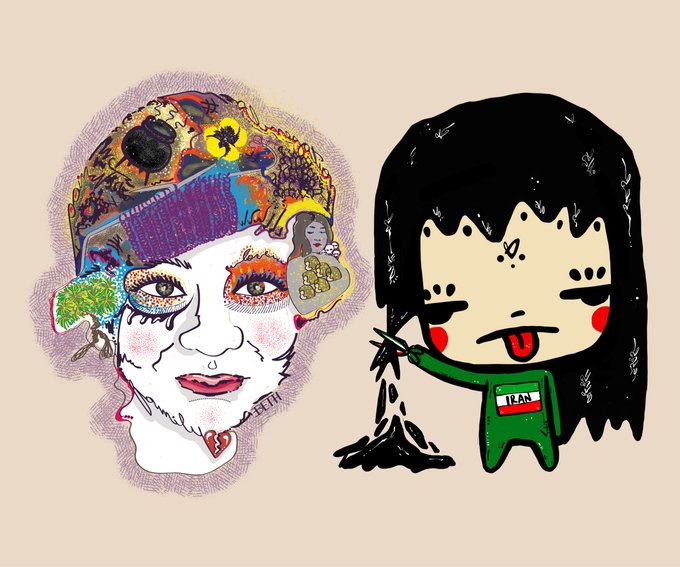 Iran Revolution Art No. FeVta6VWYAQ1U7y