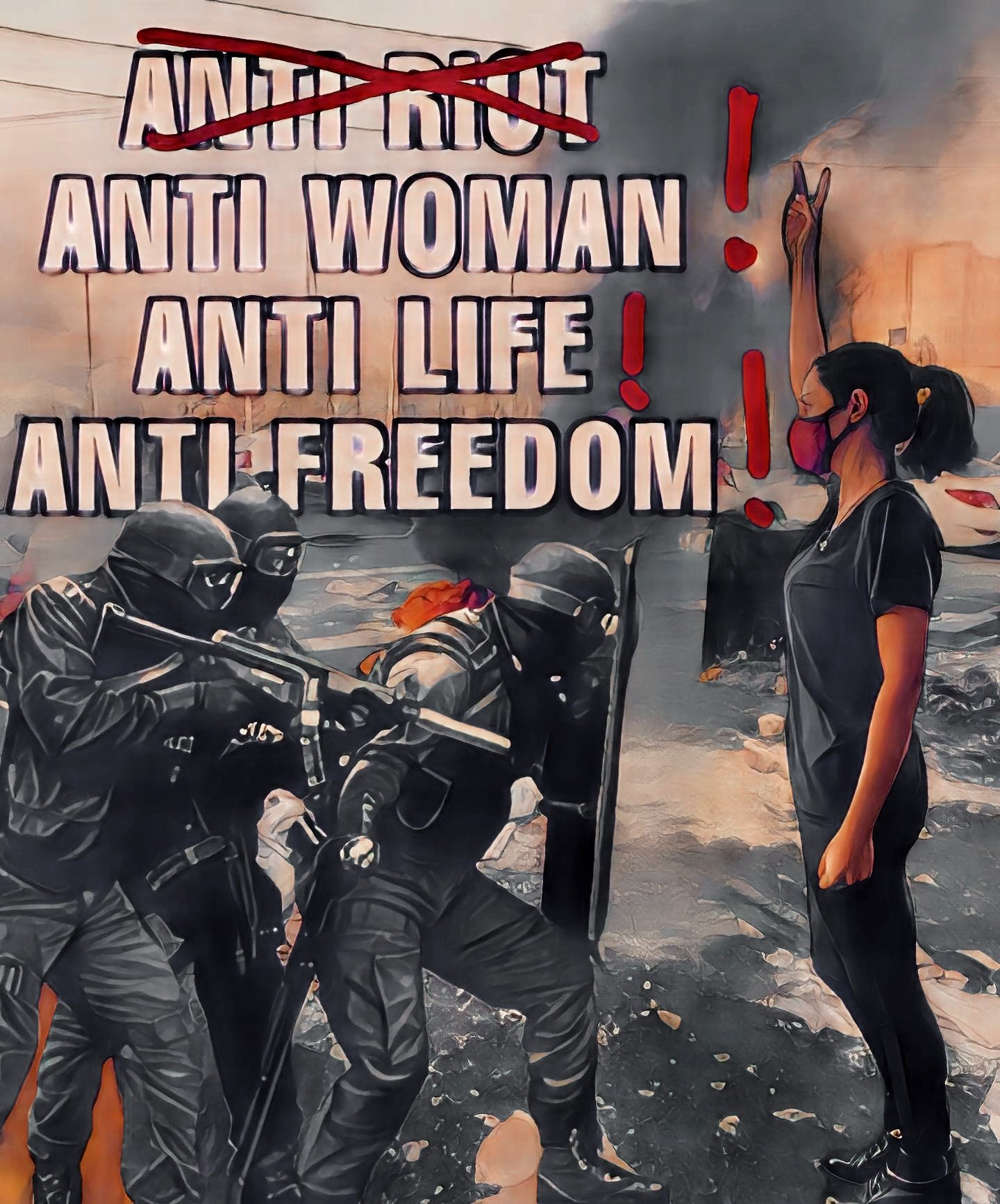 Iran Revolution Art No. FeoQ4sSXwAA1Uvf