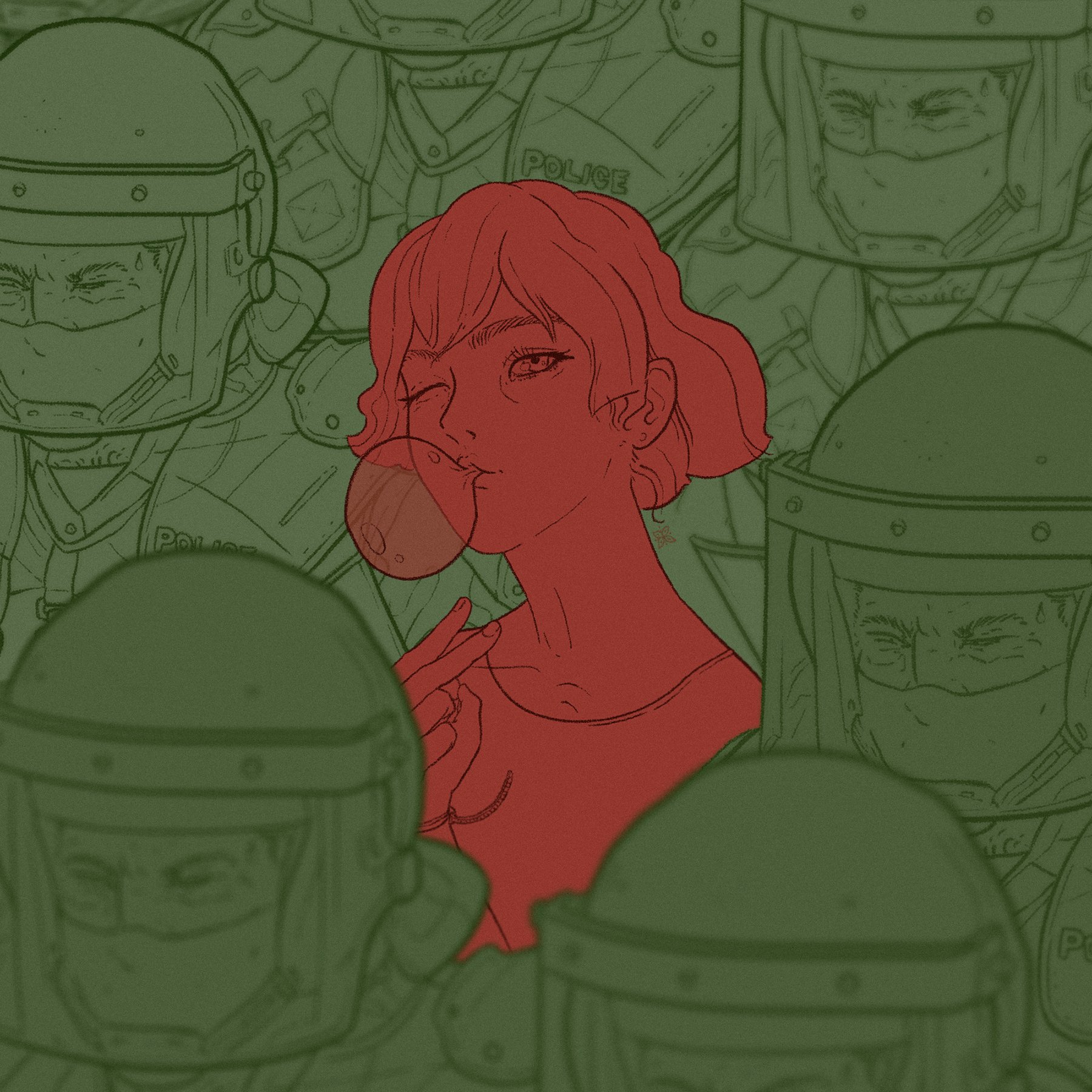 Iran Revolution Art No. Ff1oP9uWIAE8xZP