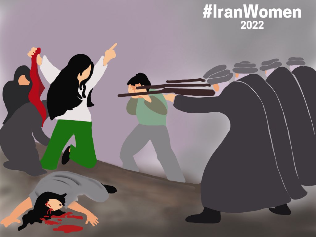 Iran Revolution Art No. Ff6zRE2WAAML5g2