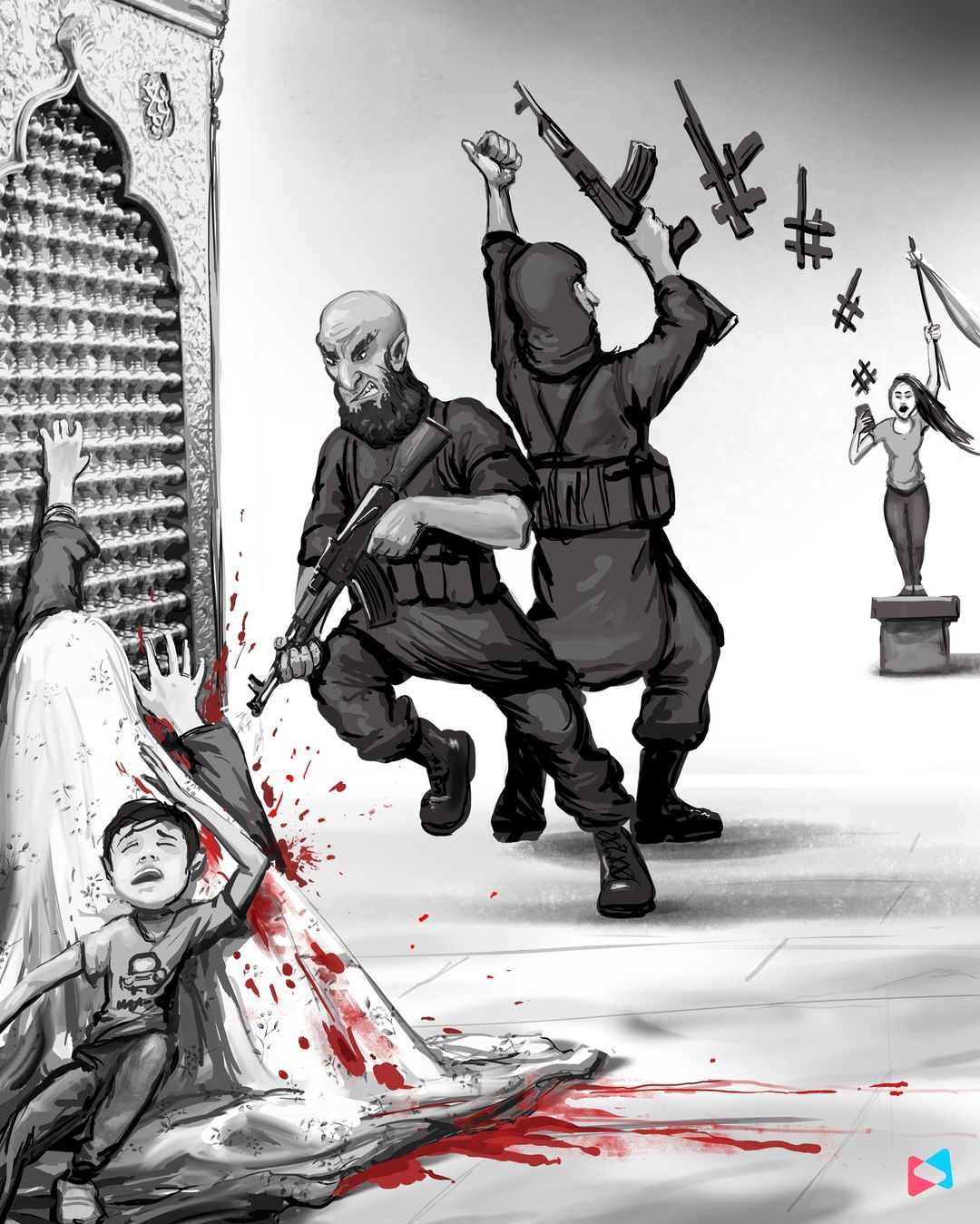 Iran Revolution Art No. FgFffmbVIAAkOMb