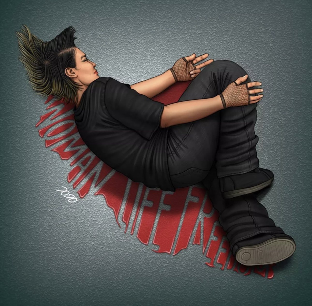 Iran Revolution Art No. FgG4dH5X0AAHsMh