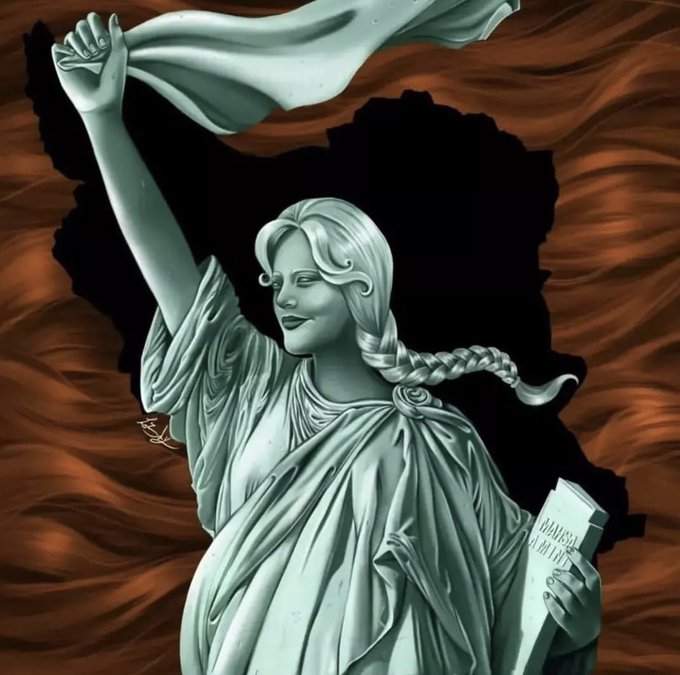 Iran Revolution Art No. FgY6Qd8XEAE6Cq9
