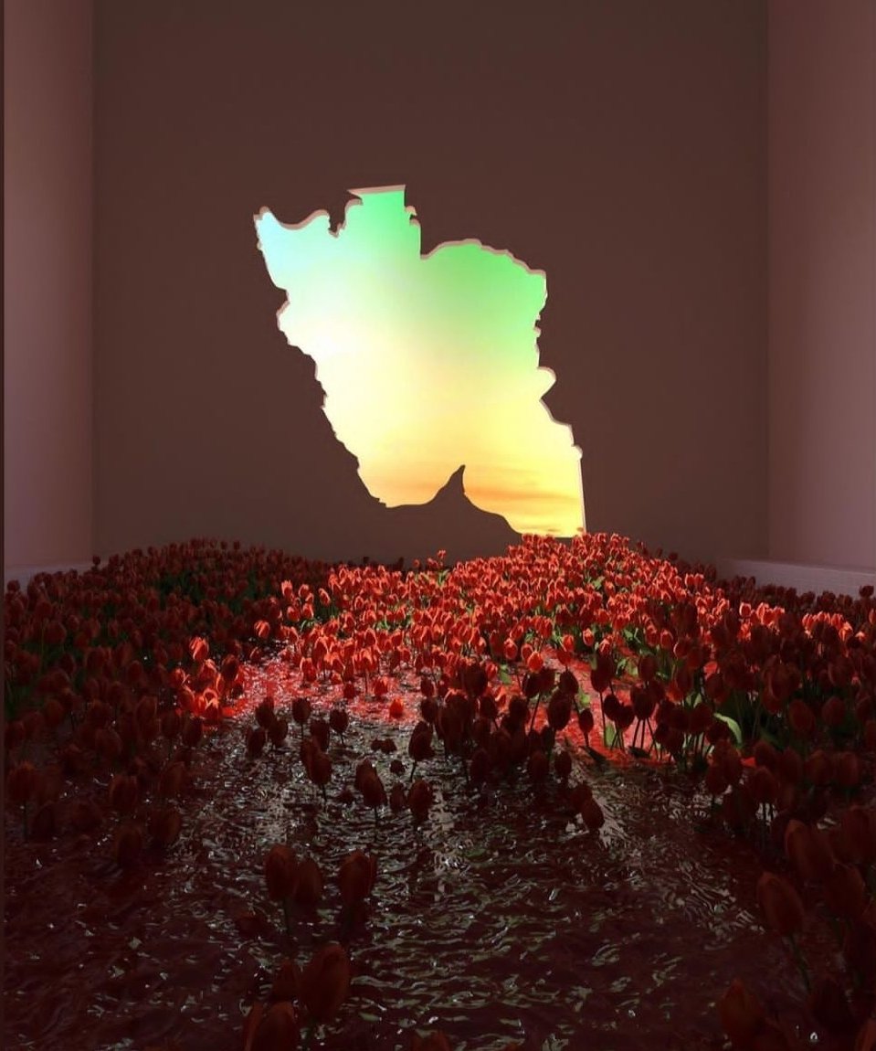 Iran Revolution Art No. Fgg-0bdX0AEfczo
