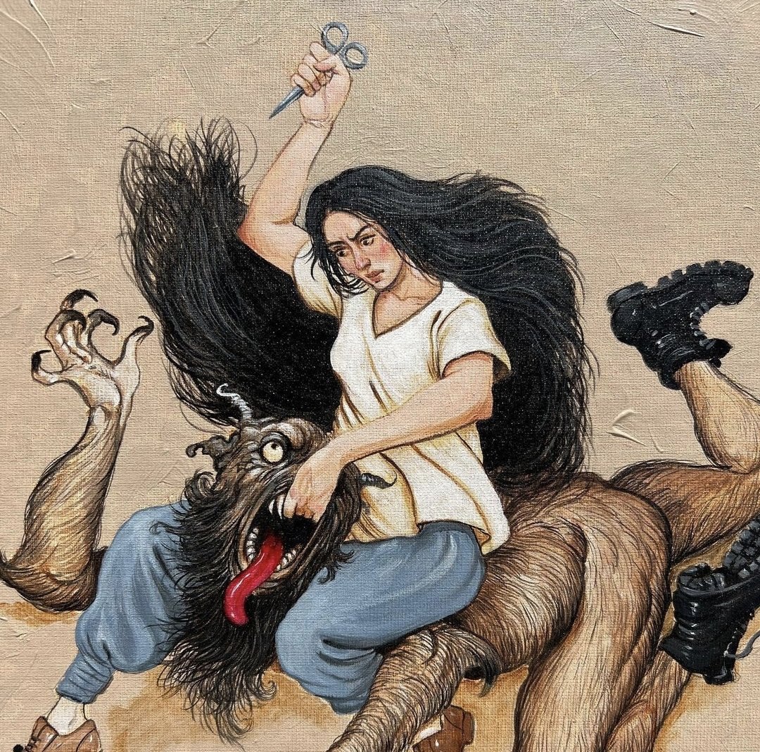 Iran Revolution Art No. Fgh-IroWQAEYr2X