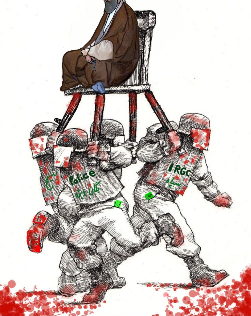 Iran Revolution Art No. FgvSrLTWYAAD8nq