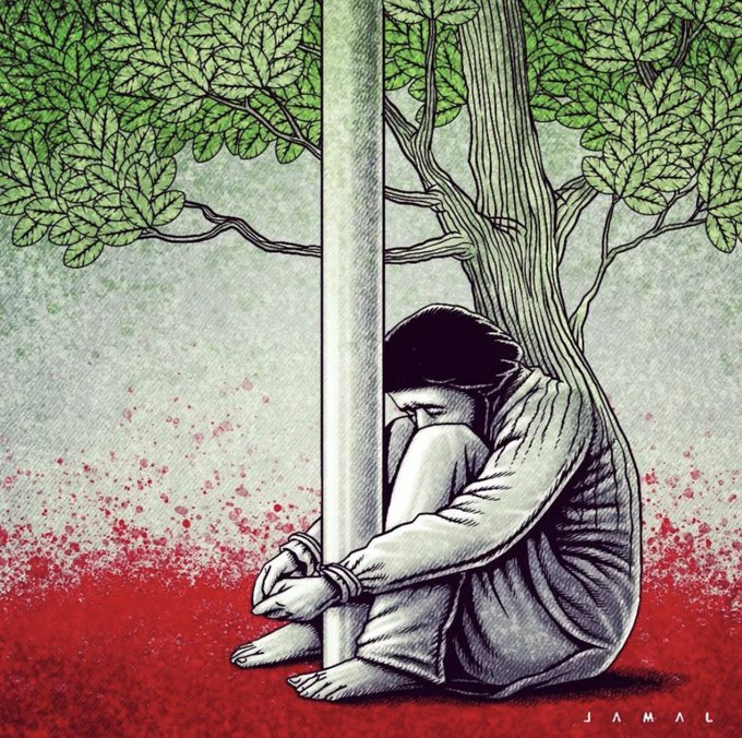 Iran Revolution Art No. FhIHV6vXEAEVROt
