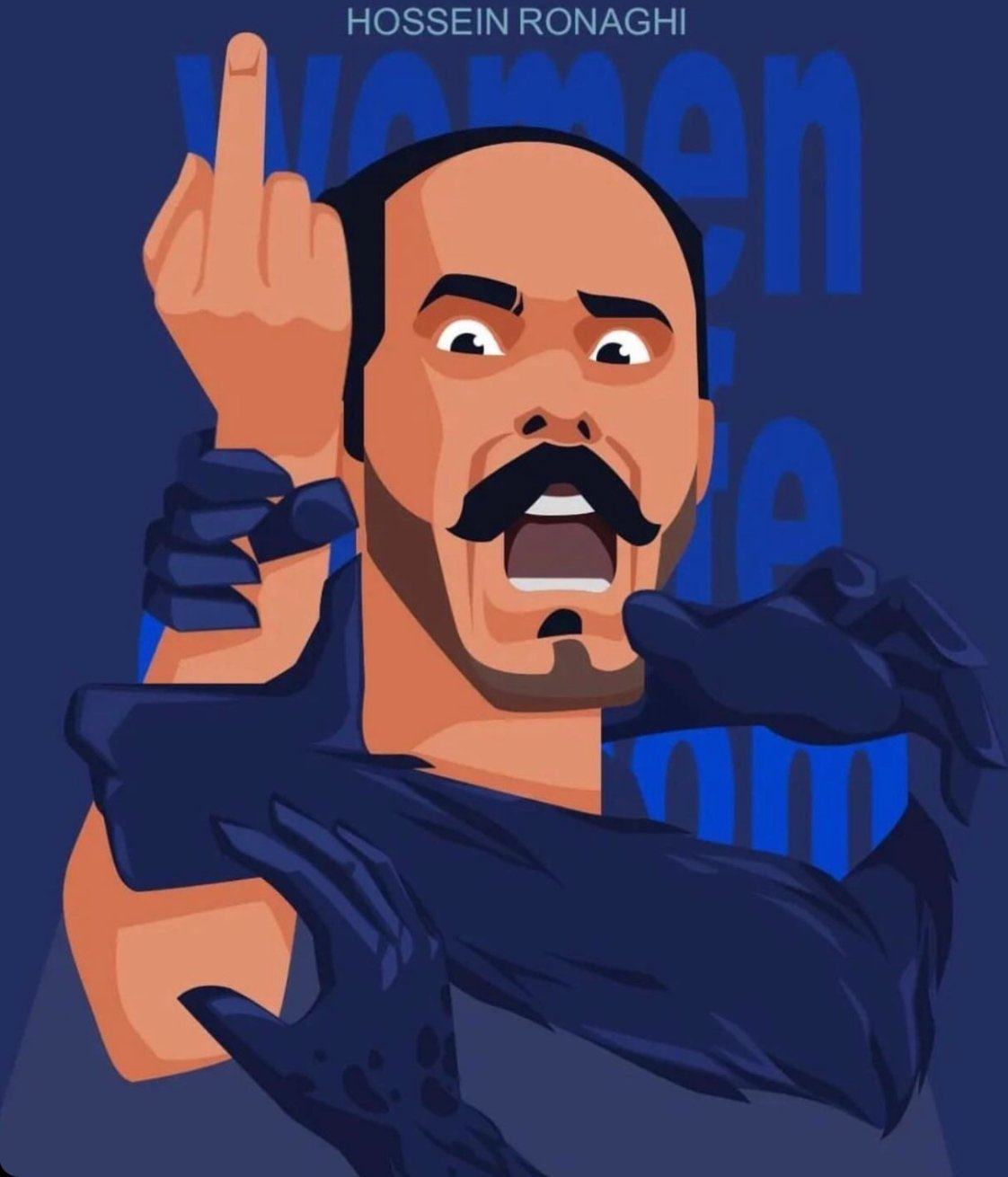 Iran Revolution Art No. FheBtT9X0Ac3o2a