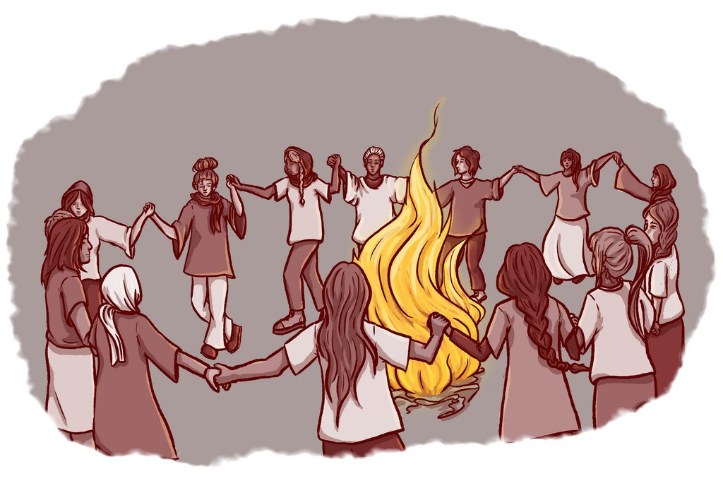 Iran Revolution Art No. Fhx_UbqXkAMyPS3