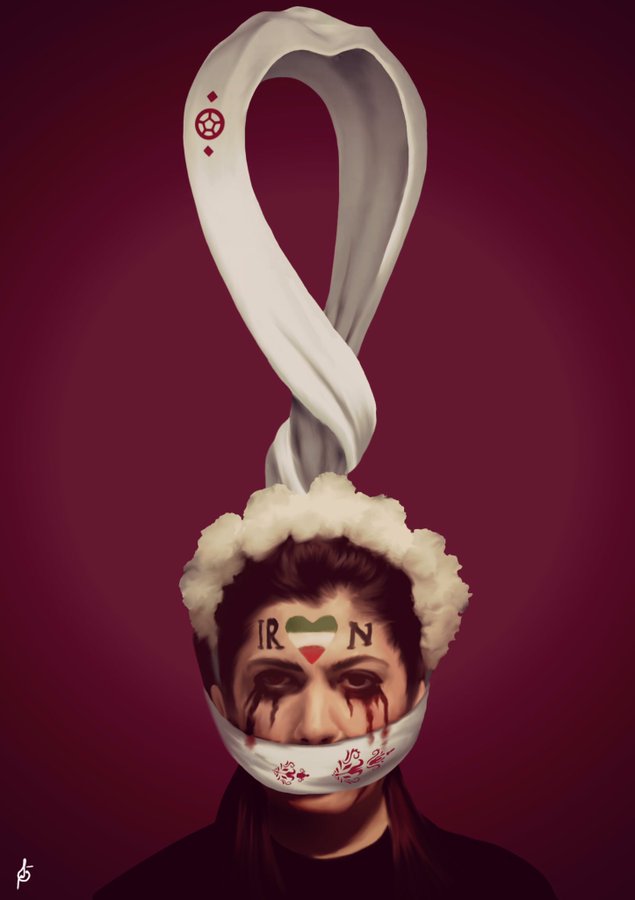 Iran Revolution Art No. FihQ3VZWIAA18K_