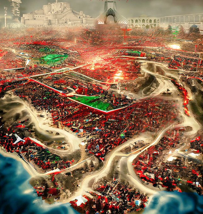 Iran Revolution Art No. Fj9ohMwX0AEJ9k0