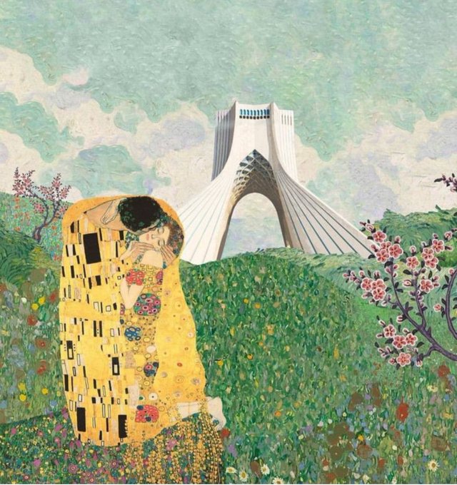 Iran Revolution Art No. FkXCoj-XEAMN-IB