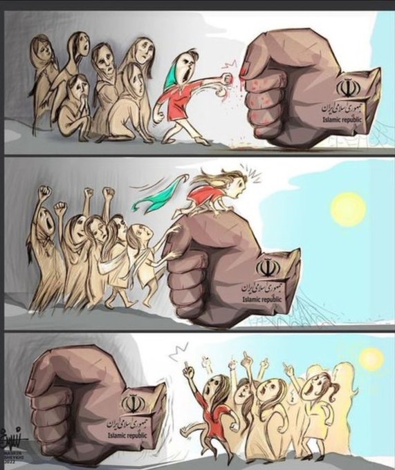 Iran Revolution Art No. FpLXOiEaEAEVNEz