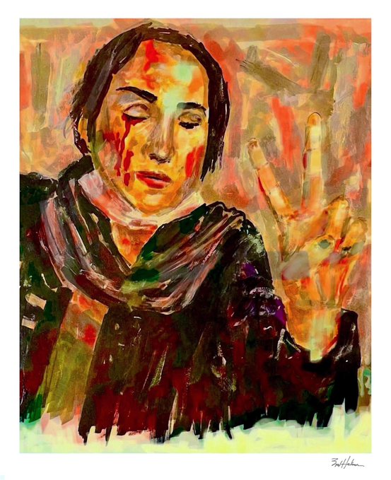 Iran Revolution Art No. FqjXtKEXsAI3zWk