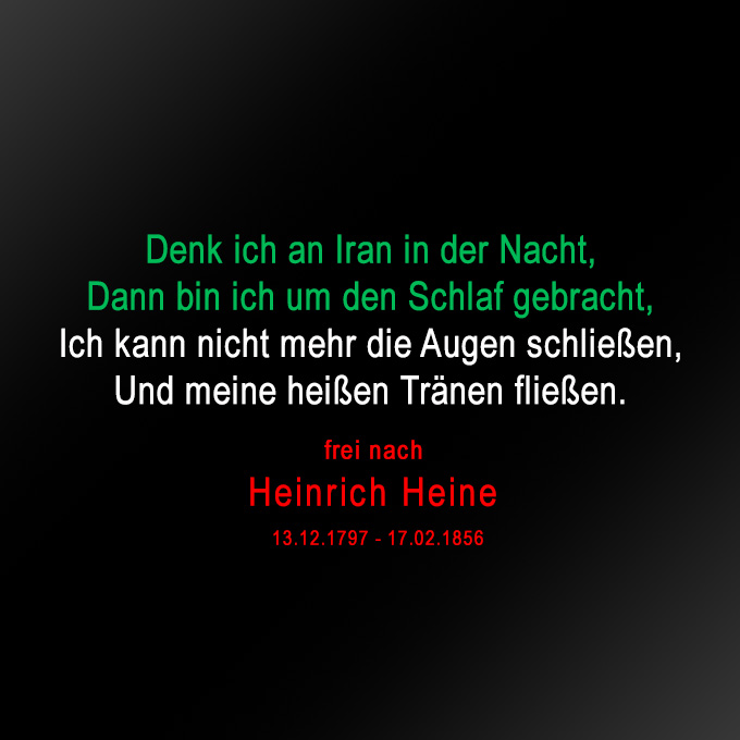 Iran Revolution Art No. heinrichheine